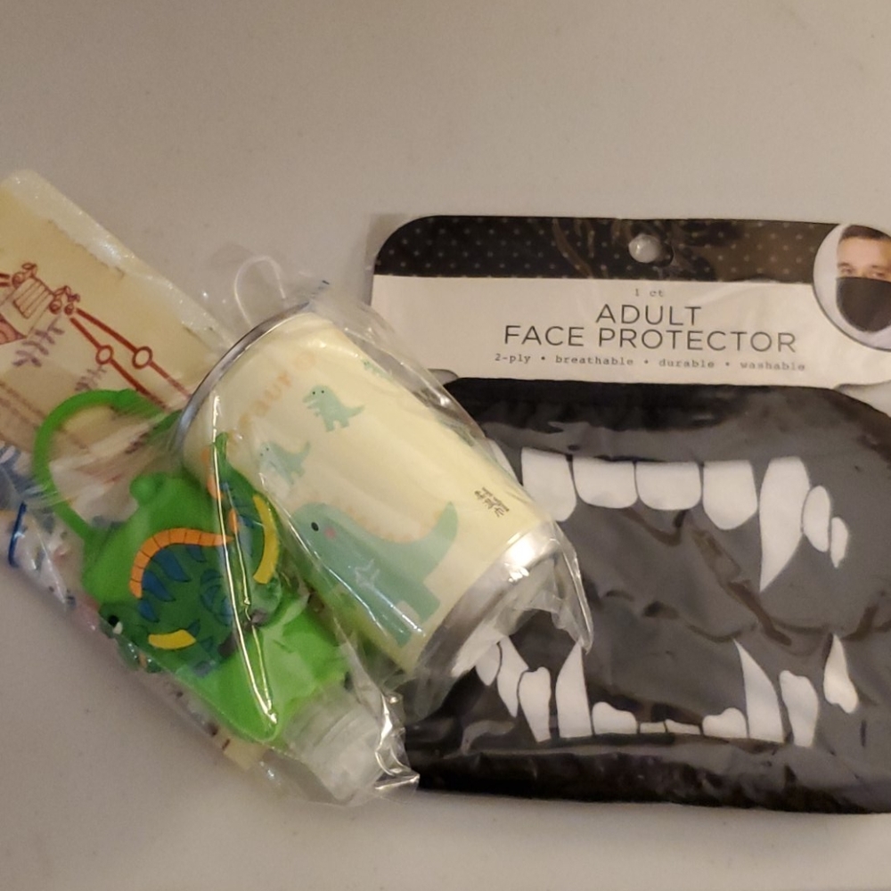Daddy and son face masks gift set